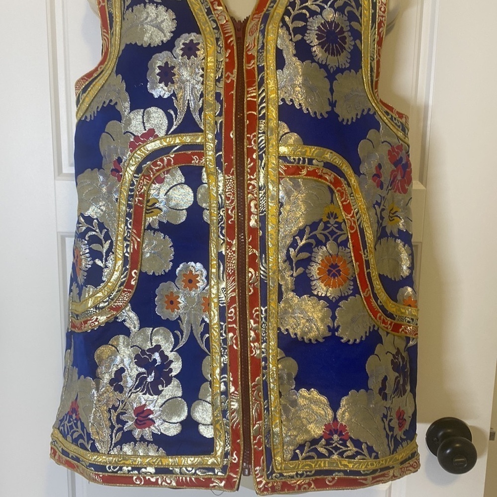 Vintage handmade Waistcoat Small /medium - Picture 2 of 8